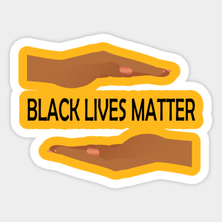 Black lives matter Sticker